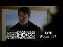 Castle 6x16  Room 147  Caskett  Beckett Engaged to a Genius  (HD/CC)