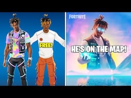 Fortnite *NEW* JUICE WRLD UPDATE! (All Skins, Mythics, Map Changes)