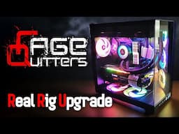 RageQuitters Real Rig Upgrade -  NZXT H6 Flow Case