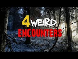 It Had Him Cornered | 4 Super BIZARRE and TERRIFYING Encounters