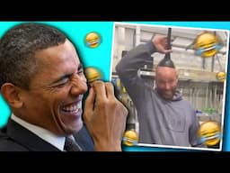 US Presidents TRY NOT TO LAUGH! 😂