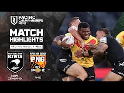 Men’s Pacific Championships Highlights: New Zealand v Papua New Guinea | NRL on Nine