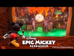 Disney Epic Mickey: Rebrushed - Mickeyjunk Mountain (Paint Path) [4K 60FPS]