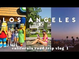 LA VLOG | Flying to LA, 4 days in LA, Raising Canes, Hollywood & Universal | CALIFORNIA ROAD TRIP 1