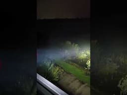 Hurricane  Milton 11pm Oct 9th POV adter eye passed and some new damage appearing