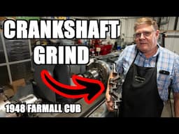 SAVING A 1948 Farmall Cub Crankshaft From The SCRAP PILE!