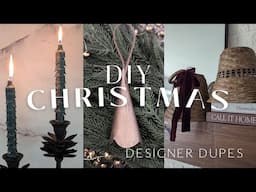 Christmas Thrift & DIY Designer Dupes / Easy & Fast Holiday DIYs