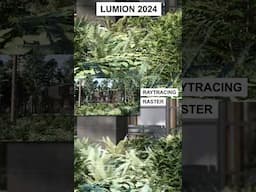 Lumion 2024 Raytracing versus Raster!