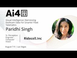 Visual Intelligence: Harnessing Dashcam Data For Smarter Fleet Telematics with Ridecell.Inc
