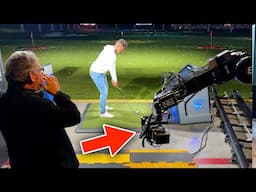 Robot Cam Caught Me at the Top Golf Party! | Day 15