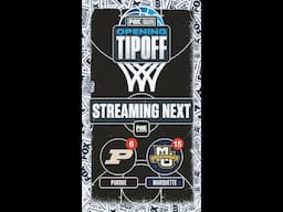 Purdue vs. Marquette | Opening Tip-Off | CBB on FOX