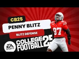 College Football 25 BEST Defense Post Patch Blitz