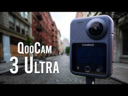 The QooCam 3 Ultra - An Epic 8K HDR 360 Camera!