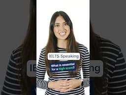 IELTS Speaking HIGH SCORE- This is Essential! #ielts #ieltsspeaking #ieltspreparation #ieltsexam