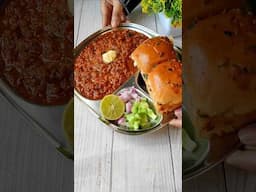 Pav Bhaji recipe #viralvideo #recipe #food #cooking #shortvideo #cookingvlog #shorts #streetfood