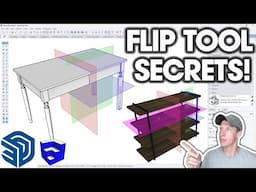 SketchUp MASTERS Know These Flip Tool Secrets (You Need These!)