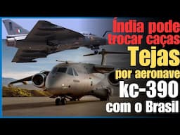 KC-390 por caças Tejas: Índia e Brasil podem realizar acordo de troca de aeronaves militares