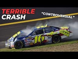 Greg Biffle's Terrible Testing Crash