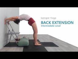 Intermediate Level Iyengar Yoga-Back Extension