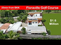 Floraville Golf Course Property near Bangkok For Sale  Ideal Investment Property, Can Use as AirBNB