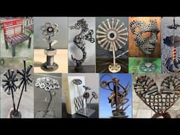 Scrape Metal Art Welding | Metalworking | Scrape Welding projects