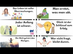 You Need to Learn These German Proverbs and Sayings to Understand Germans When They Speak!