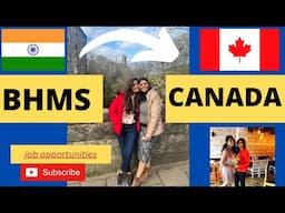 BHMS and abroad opportunities in Canada. Masters in Canada after BHMS.