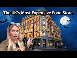 Inside The UK’s MOST EXPENSIVE STORE! Fortnum & Mason London 👻🎃