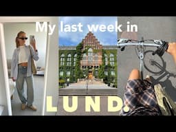 My Last Week in Lund | Ep.1| my thoughts on exchange ending