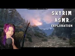 Skyrim ASMR 🌲 Walking Up North From Falkreath 🌲 Relaxing Exploration