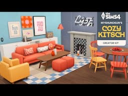 FIRST CREATOR KIT! // The Sims 4 Cozy Kitsch Kit Build & Buy Overview (myshunosun)