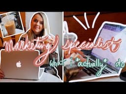 Day in the Life as a DIGITAL MARKETING SPECIALIST | work from a coffee shop with me *in toronto*