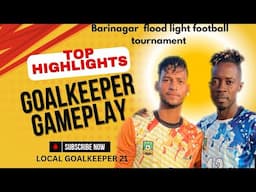 Goalkeeper Match play ⚽️ || Bari nagar flood light football tournament. @ModernGoalkeeping ​⁠