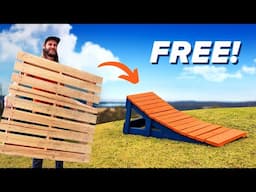 How to build a kicker jump without paying for wood!