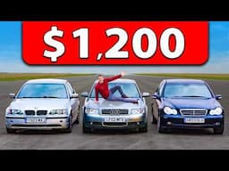 BMW vs Mercedes vs Audi: ¡¿Por $1,200?!