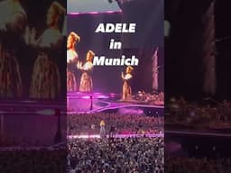 ADELEs first show in Munich +🎶 ADELEWORLD #adele #munich #concert