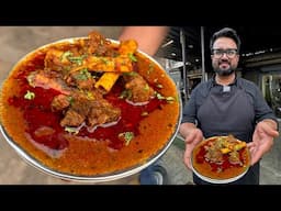 Most Famous Desi Ghee Mutton Making of Amritsar | Handi Mutton | Bhanja Meat Amritsar | Street food