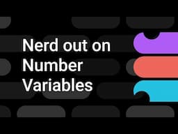 Learn how to use Number Variables in Figma Prototypes | Figma Bites,