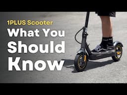 1 Plus Electric Scooter Review (Amazon Electric Scooter Review)