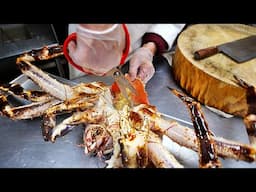 New York City Food - The BEST ALASKAN KING CRAB DISHES Brooklyn Seafood NYC