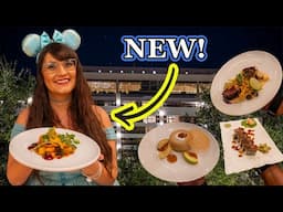 California Grill NEW MENU UPDATE 🐻 DIsney World Contemporary food review 2024