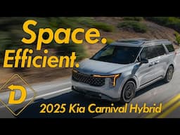 2025 Kia Carnival HEV is a Turbocharged Hybrid Hauler #automobile