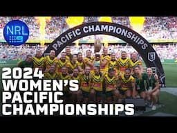 2024 NRLW Pacific Championship medal presentation: Australia v New Zealand | NRL on Nine