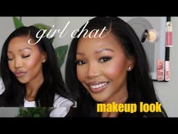 Girl chat + battling with an addiction +quick makeup tutorial