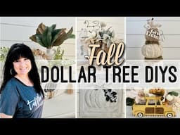 HIGH END DOLLAR TREE DIYS FOR YOUR FALL FARMHOUSE HOME DECOR