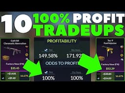 Top 10 No Risk 100% Profit CS2 Tradeups | EASY PROFIT