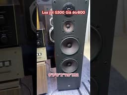 Loa JBL G500  amply Sansui607Xdecade