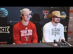 Texas Tech Football vs. Oklahoma State: Morton, Rodriguez Post Game Press Conference | Nov. 23, 2024