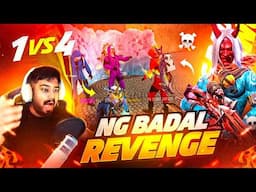 NG Badal Quadra kill | Show Emote Revenge | 😠Nonstop is Angry | Rocky & rdx