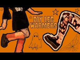 DIY Patch Legwarmers